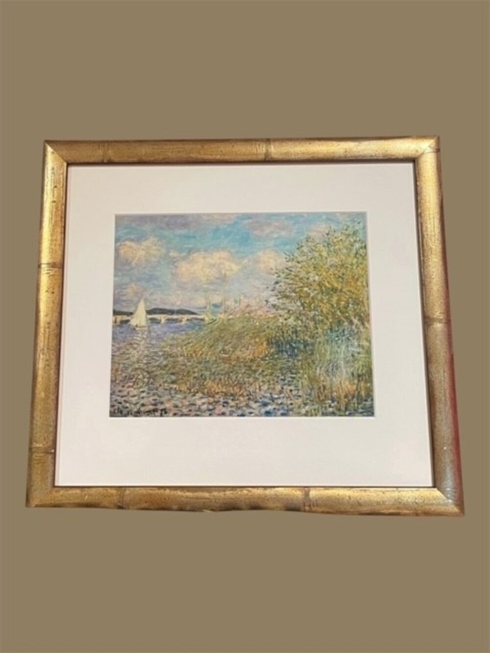 Claude Monet High Quality Print Framed Legion Of Honor Museum